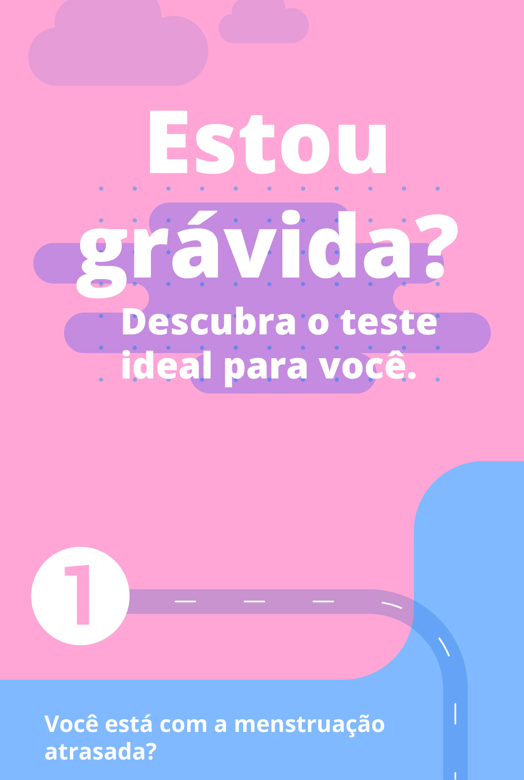 menstruação rosa, será que é gravidez??